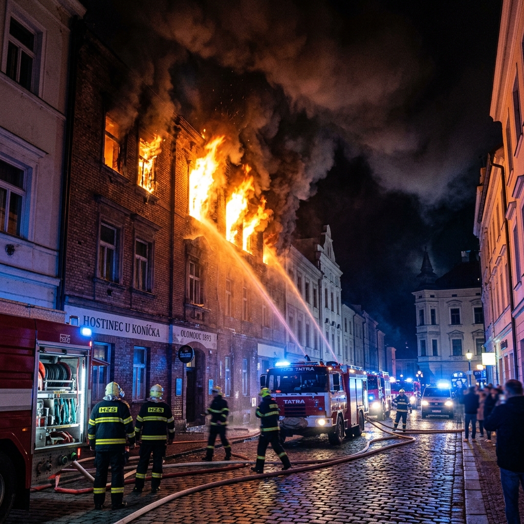 Požár v Horce způsobil škodu přes milion